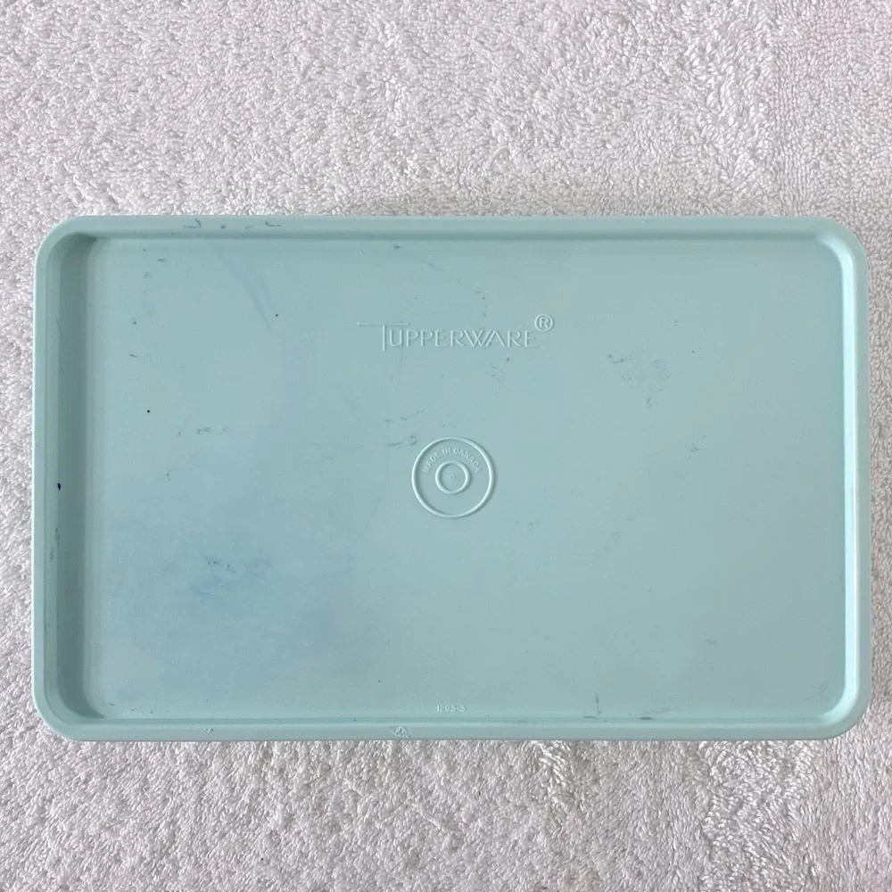 Tupperware Light Blue & Transparent Container Set 9pc - Picture 11 of 16